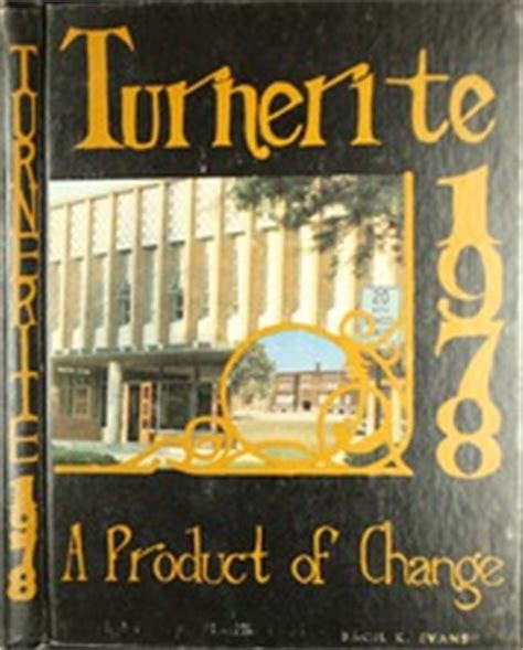 Turner High School - Turnerite Yearbook (Kansas City, KS), Covers 1 - 15