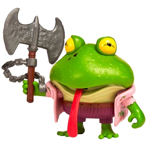 Teenage Mutant Ninja Turtles Mutant Mayhem 10cm Figure Genghis Frog Smyths Toys Uk