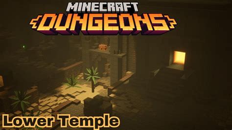 The Lowest Temple Minecraft Dungeons 14 Youtube