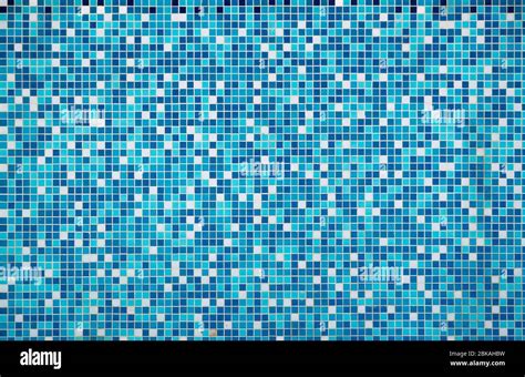 Blue Texture Pool Tile Stock Photo Alamy