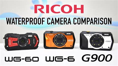 Ricoh Waterproof Cameras Wg Wg G Youtube