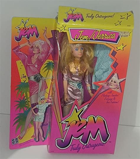 Poupée Jem et les Hologrammes Jem Jerrica Vintage Hasbro 2 C 10 no