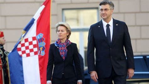 Ursula Von Der Leyen Manfred Weber Kiriakos Micotakis Andrej