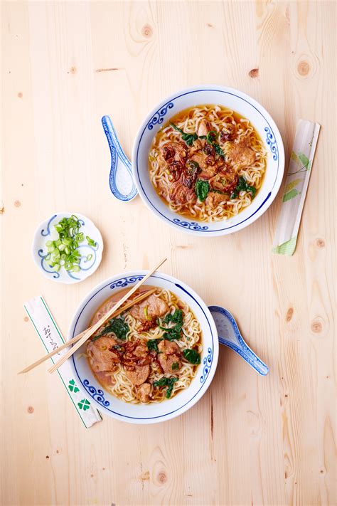 Recette De Ramen Au Porc Et Gingembre