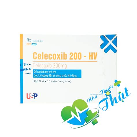 Celecoxib 200 Hv Hộp 30 Viên Điều Trị Viêm Khớp Nhà Thuốc Long Tâm