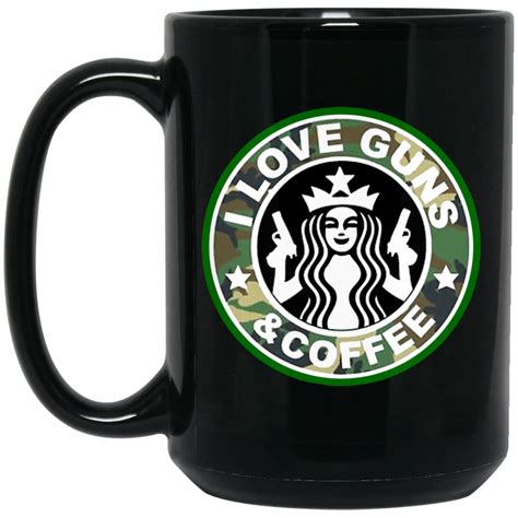 Gandc 15 Oz Black Mug