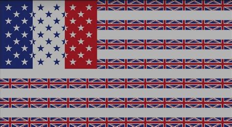 The French Anglo American Alliance Flag Of 1918 Remastered In Adobe