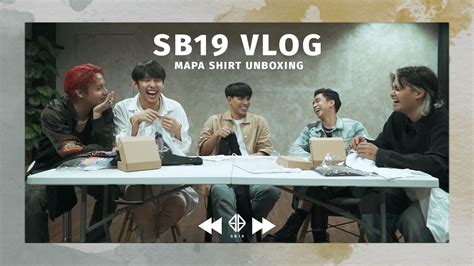 Sb19 Official 🇵🇭 On Twitter 🎥 Sb19 Mapa Shirt Unboxing Vlog Check Out