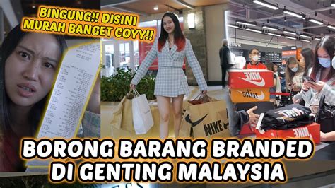 Borong Belanja Barang Branded Di Genting Malaysia Disini Murah