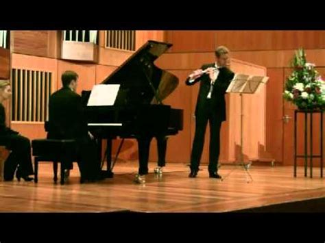 Cm Widor Suite For Flute And Piano Youtube