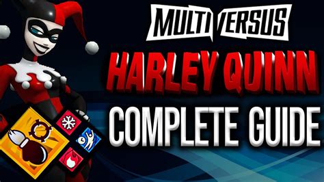 Multiversus Harley Quinn Complete Guide Abilities Moves Perks