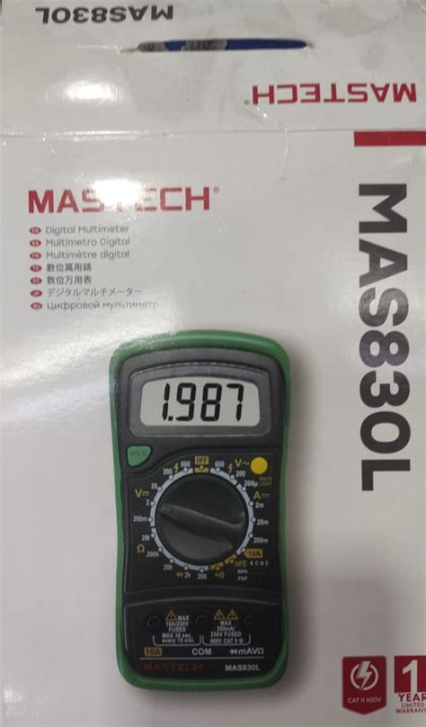 Mastech Electrical Mas L Digital Multimeter Digit At Rs Piece