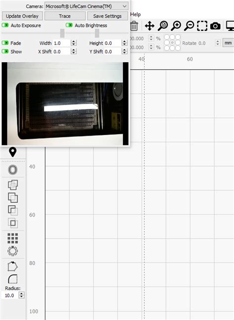 Lightburn 0910 Camera Window Issue Lightburn Software Questions Lightburn Software Forum