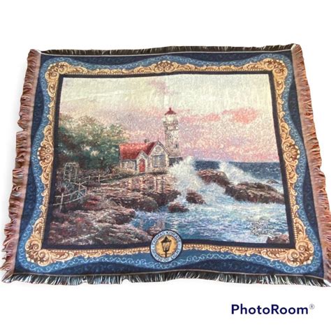 Thomas Kinkade Light Yagami Blankets Mercari