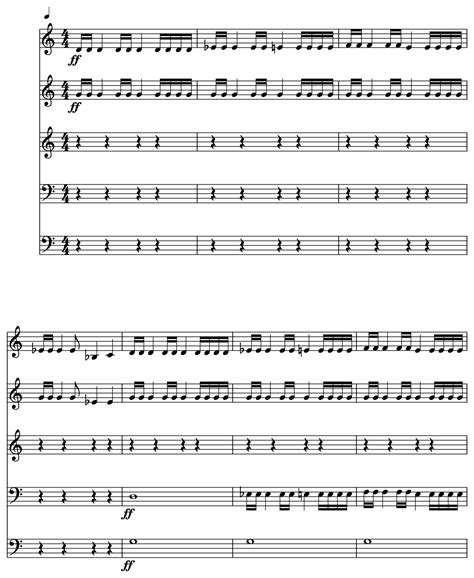 Avengers Theme Sheet Music For Violin Viola Cello Contrabass