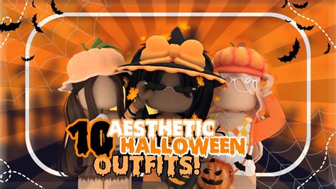 🎃10 Aesthetic Halloween Roblox Outfits With Links Xcandyc0rex🎃 Youtube