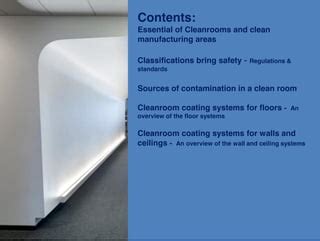 Tobslak Cleanroom Coatings PPT