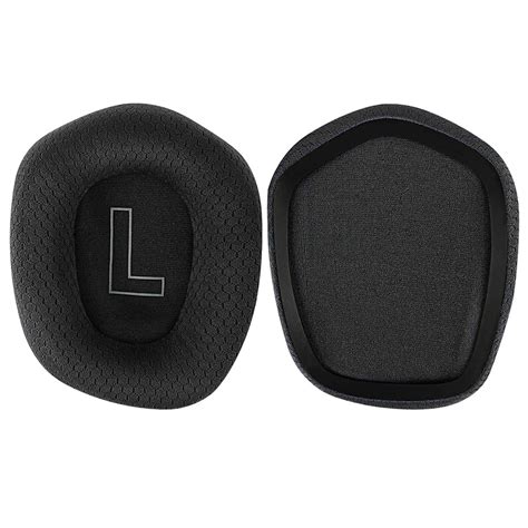 Комплект 2 възглавнички за слушалки, Черен, Съвместими с Logitech G733 ...