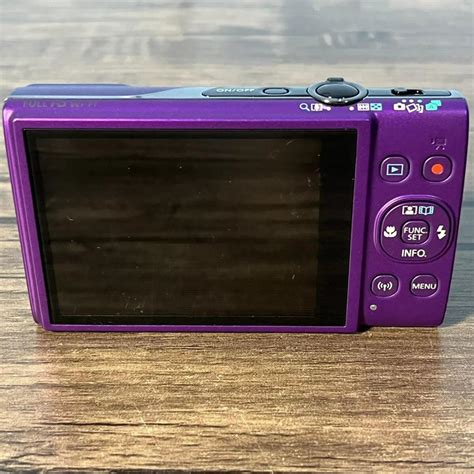 Canon Powershot Elph Hs Digital Camera Purple Depop