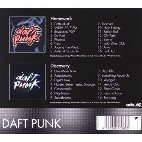 Daft Punk Homework Discovery Limited Cd Emag Ro