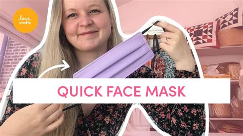 Make Your Own Face Mask In 10 Minutes Community Tutorials