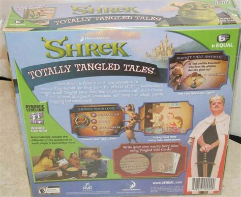 New Shrek Totally Tangled Tales DVD Game EBay