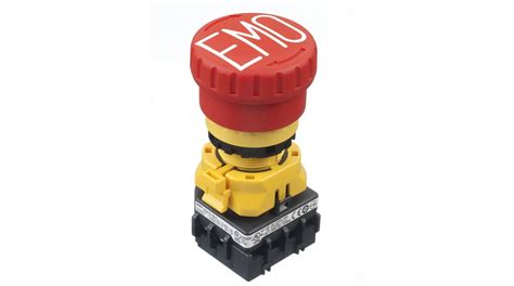 Xw1e Bv404mfrh Emo Idec Emergency Stop Switch 4nc Ip65 Screw Terminal