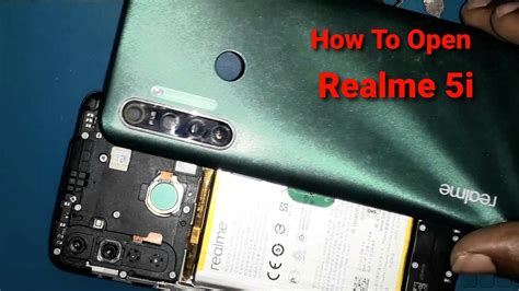 How To Open Realme I Realme I Disassembly How To Open Back Panel