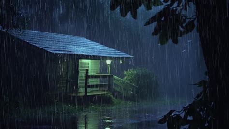 Rain On Tin Roof Beat Insomnia With The Soothing Ambiance Of Rain On