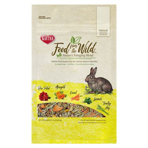 Kaytee Food from the Wild Rabbit Food, 4 lbs. | Petco