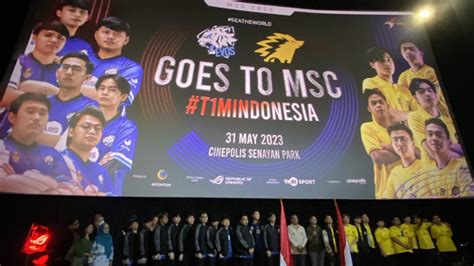 Moonton Indonesia Releases ONIC And EVOS Legends To MSC 2023 Dunia Games