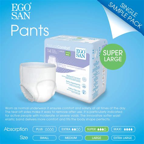 Buy Egosan Super Incontinence Adult Pull Up Underwear With New Stretchable Waistband Maximum