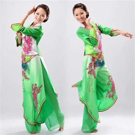 2017 Disfraces Dance Costumes Ancient Chinese Costume Yangko Dance