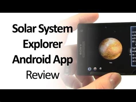 Solar System Explorer For Android