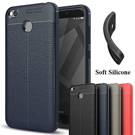 Luxury Ultra Thin Soft Tpu Silicone Leather Design Case Cover For