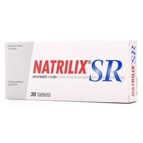 Natrilix SR Tablet USA: Uses, Side Effects, Cheap Price India