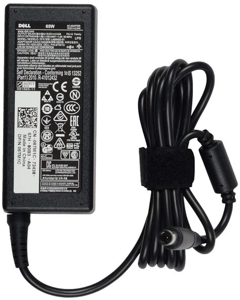 Dell Power Cable Laptop Adapter Charger For W V A Pam