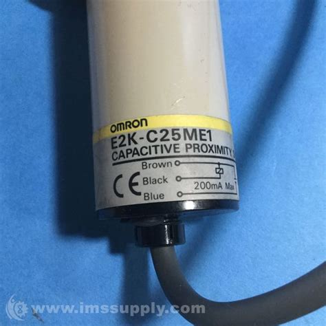 Omron E2k C25me1 Capacitive Proximity Switch Adjustable 25 Mm Ims