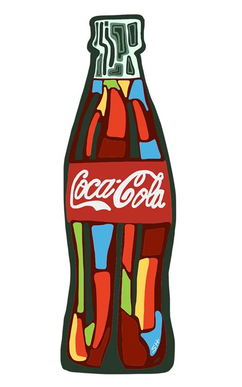 PRINTABLE Coca Cola Bottle Art Coca Cola Coke Bottle - Etsy