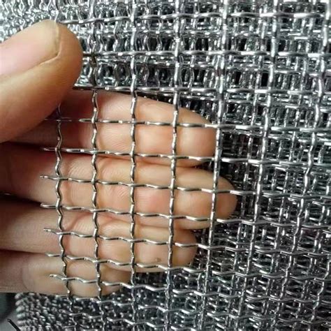 Heavy Duty Steel Double Gi Pre Crimped Woven Wire Mesh For Mining China Crimped Wire Mesh And