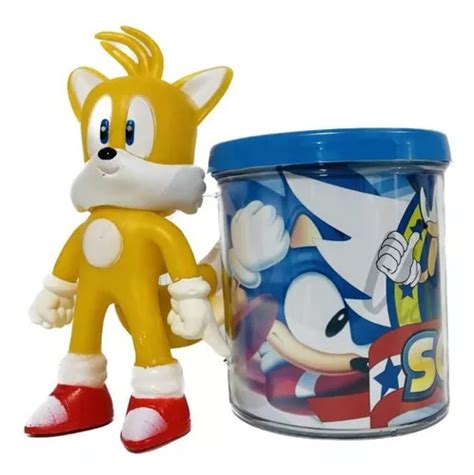 Boneco Sonic Tails Nintendo Caneca Ml Pronta Entrega