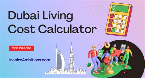 Real Time Dubai Living Cost Calculator Inspireambitions
