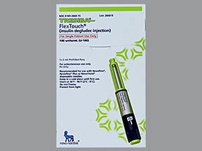 Tresiba Flextouch Units Ml Colorless Insulin Pen Novo Nordisk