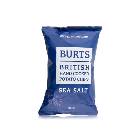 Burts Hand Cooked Potato Chips Sea Salt G Spinneys Uae