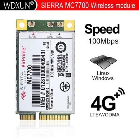 Mini Pci E G G Wwan Gps Module Sierra Mc Pci Express G Hspa Lte