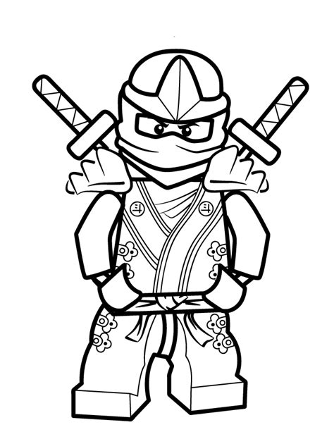 Ninjago Para Colorear Pintar E Imprimir