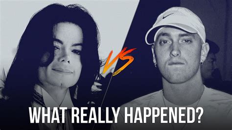 Michael Jackson Vs Eminem What Really Happened Youtube