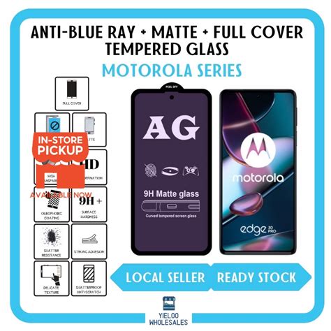 Beli Percuma Motorola Tempered Glass Screen Protector Antiblue