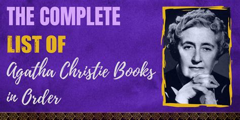 The Complete List Of Agatha Christie Books In Order Hooked To Books