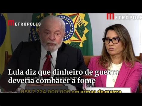 Lula Critica Gastos Armas De Guerra E Diz Que Dinheiro Poderia Ser